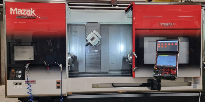 Doppelspindel 5-Achsen Dreh-Fräscenter  Mazak Integrex i-450H